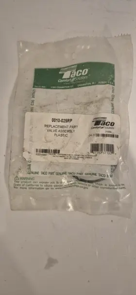 0010-025rp Taco Casing Valve Assy Plastic Oem