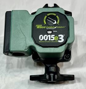 Taco 0015e3-2f4 0015e3 / Ecm High-efficiency Circulator New With Plastic Damage