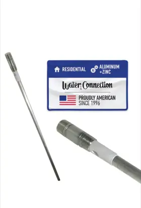 The Water Connection 742574361902 Aluminum Zinc Heater Anode Rod Get Rid Of Your Rotte