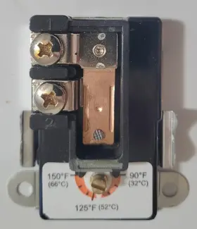 59t-4090 Therm-o-disc Lower Thermostat 125va 120-480v For Electric Water Heater