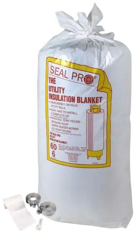Wz660  Thermo Guard 858734003060 Water Heater Insulation Silver
