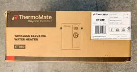 Thermostate 850059019986 Thermomate 8kw 240 Volt Tankless Electric Instant Hot Water Heater Gray - New