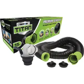 Thetford 028985178439 Titan 15 Ft. Premium Rv Sewer Kit System