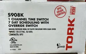 S908k Tork Water Heater Timer - 7 Day