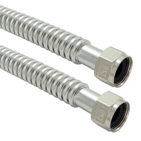 Tt Flex B09gkhdtr9 Stainless Steel Corrugated Water Heater Connector 1in Fip 24in