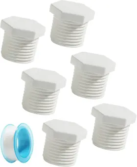 Ubog67002 Ubog 705353485633 6pcs Rv Water Heater Drain Plug Car Accessories 1/2 Inch