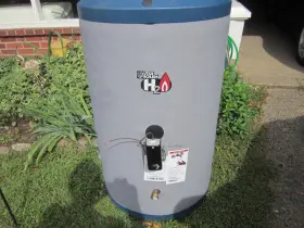 H2oi40 Utica Indirect Water Heater 40 Gallon Solar Tank All 316 Stainless Steel