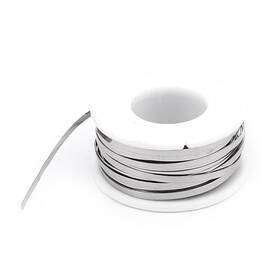 Uxcell 602451337607 15m 49ft 0.2x2mm Nichrome Flat Heater Wire For Heating Elements