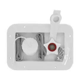 A01-2001vp Valterra 019079620019 Gravity/city Water Inlet - White Carded