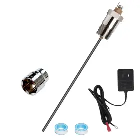 Vattceel 768795685078 Powered Anode Rod With Socket Water Heater Made Of Titanium