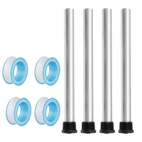 Vattceel 797417162345 Rv Water Heater Anode Rod 4pack Compatible With Suburban Magnesi