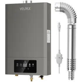 Velpax 717121280173 Tankless Water Heater Propane Indoor 4.74gpm 18l Constant Heate