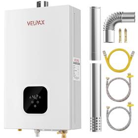 Velpax 717504332376 Propane Tankless Water Heater 4.21gpm 16l Indoor Constant Heat