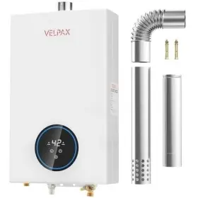 Hwrsq-18l-001 Velpax Natural Gas Tankless Water Heater 4.74 Gpm 18l Indoor White