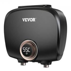 Vevor 744759569639 Tankless Water Heater Electric 7kw On Demand Instant Under Sink Heat