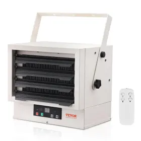 B0cj2ywl1t Vevor 5000w Electric Garage Heater Digital Fan-forced Wall/ceiling Mount Rem