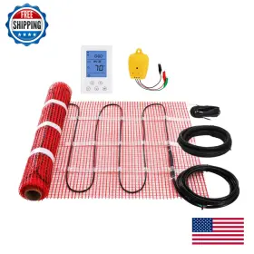B0cl8yp5q5 Vevor Floor Heating Mat10 Sq.ft. 14-113 Electric Radiant Heated Warm