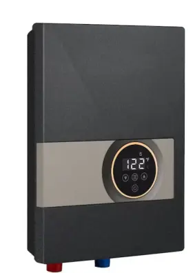 Jrsrs138kwledj8z0v4 Vevor Instant Water Heater 13.8kw Electric Digitaltankless Boiler With 24-hr Supply