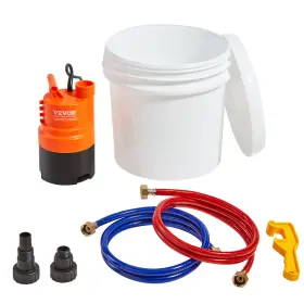 Jrsrsqcxtj4j937lp Vevor Tankless Water Heater Flushing Descale Kit With Pump And 3.7 Gallon Pail