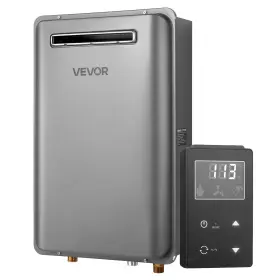 Jsw38-20l-b Vevor Propane Tankless Water Heater 5.3gal 120000 Btu Smart Temp Control