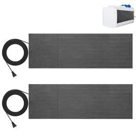 Vihose Anb-vihose-2731 2 Pack 8.0 Inch X 25 Rv Tank Heater Pad With 2-prong Plug 110v Max Work