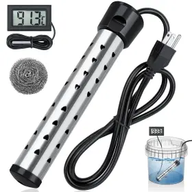 2000w Vinderfine 754712934749 Immersion Water Heater 304 Stainless Steel Portable With L