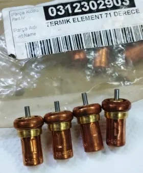 0312302903 Vmc Lot Of 5 Pcs Thermostat Valve 71 Degrees For Original Part
