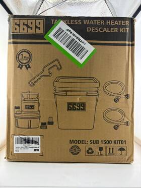 Volcanorbuy 744110429169 6699 Tankless Water Hter Flush Kit 1/4hp Submersible Sump Pump 1500gph