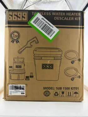 6699 Volcanorbuy 744110429169 Tankless Water Hter Flush Kit 1/4hp Submersible Sump Pump 1500gph