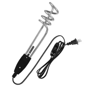 Wanprecl 736373637078 10in 1000w-110v Water Heater Portable Electric Immersion Element Boiler Trave