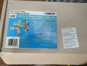 Watts 098268853896 3/4 Inch Tankless Water Heater Isolation Valve Complete Kit Ball New