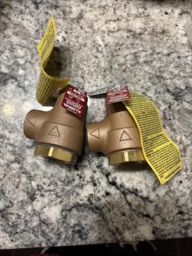 0g7543.5c Watts 0g7543 Water Pressure Safety Relief Valve 3/4 Inch Set Of Two