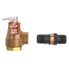 F950364 Watts 374a Series 3 4 Inch Iron Boiler Pressure Relief Valve With Flood Sensor