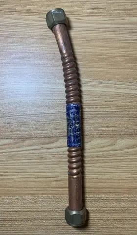 Ff12rp Watts Water Heater 12 Inch Copper Flex Hose With 3/4 Fip X Swivel