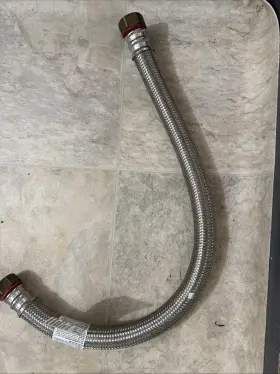 Ffss24-r Watts 24 Inch X 3/4 Fip Stainless Steel Flexible Water Heater Connector