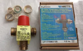 Lf1170m2-us Watts Hydronic 1/2 Inch Hot Water Temperature Control Valve