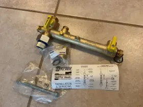 H-21653w Webstone 018394020856 Pro Pal Dielectric Water Heater Supply Valve 3/4 Inch Fip Union