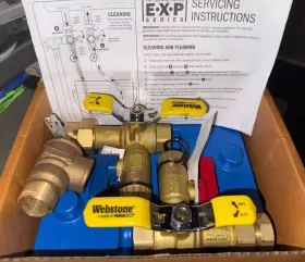 H-44443wpr-r Webstone By Nibco H-44443wpr 3/4 Inch Fip Union Tankless Service Valve Kit