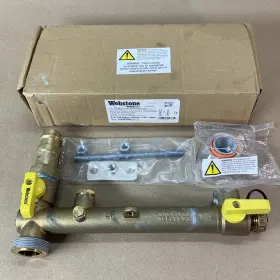 H-81653w Webstone 3/4 Inch Union Press Propal Water Heater Supply Valve With Expansion