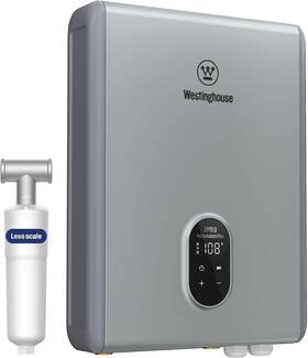 Westinghouse Et027ca0g 27kw Electric Tankless Whole House Water Heater 6.3 Gpm Instant Ho