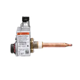 37c72u-185 White-rodgers Gas Water Heater Control For Lp Only 1/2 Inch Npt. Inlet Inverted Flare Out