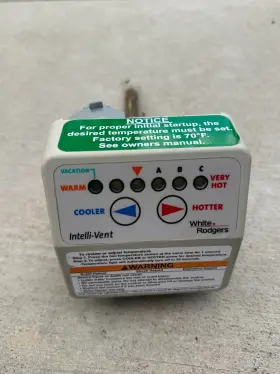 37e73a-906 White Rodgers Intelli-vent Combined Gas Valve Ignition And Thermostat Control