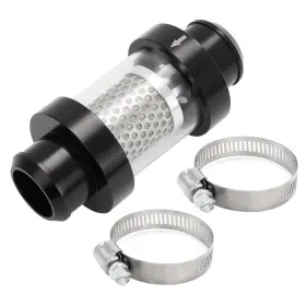 A00n1421alb1 Wikibb 1-1/2 Inch Universal Filter Inline Heater Core Coolant 1.5 In Black