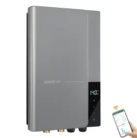 Wn18 Wintemp Tankless Water Heater 18kw 240v Led Display Wifi Compact And Efficient