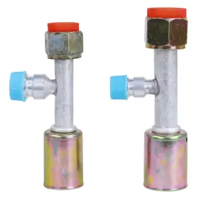 Ac.120.370 Wisepick Ac.120.367 Air Conditioning Ac Fitting Set #8 And #10 Female Oring Beadlock Aluminium St