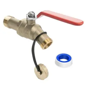 Woken 634052864060 Water Heater Drain 2 Inch Shank Elow -water Valve