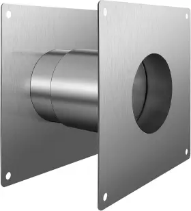 Xsklbza 313102958910 Thickening Stainless Steel Direct Vent Wall Thimble 3.15 Inch