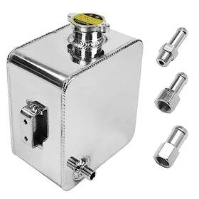 Xuzhong Wb-1002-s 2.5l Universal Water Coolant Expansion Tank Aluminum Alloy Silver