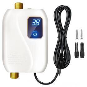 Xwdzswgs Riv001 110v Tankless Water Heater Electric 3000w Ins