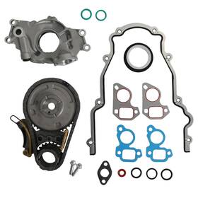 Yidezu Ydxb-006 Oil Pump And Timing Chain Kit Cover Gasket M295hv Fit For Chevy Gmc Si